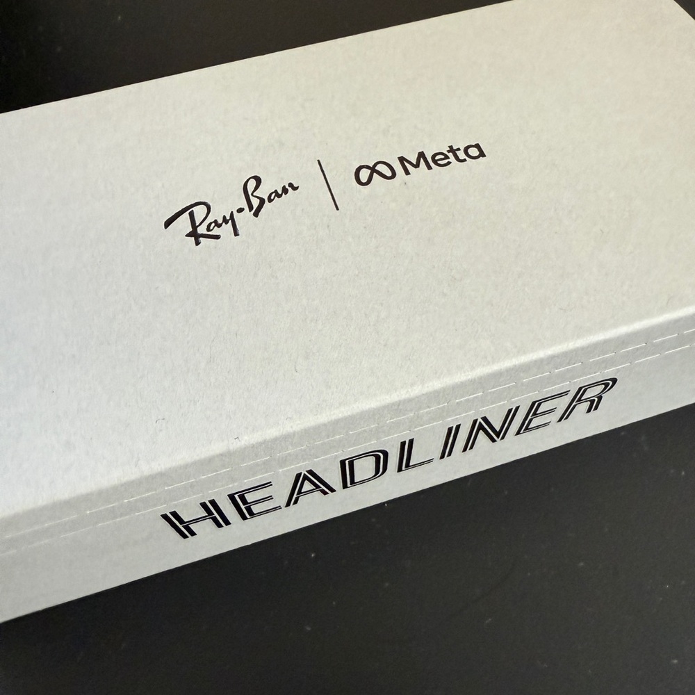 BRAND NEW IN BOX- 🆕 Gen 2 Ray-Ban Meta Headliner Glasses Matte Black - unopened - Picture 2 of 6